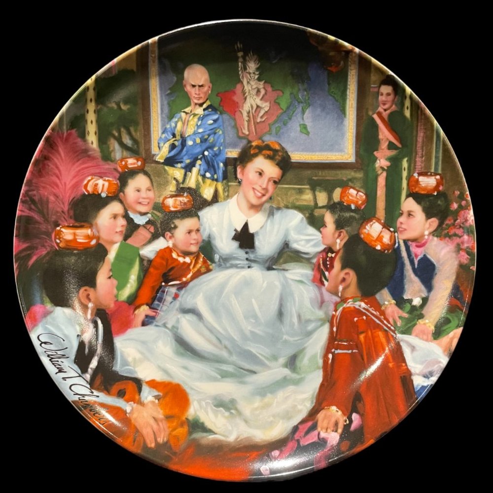 Vintage Collector Plate "Getting To Know You" by William Chambers